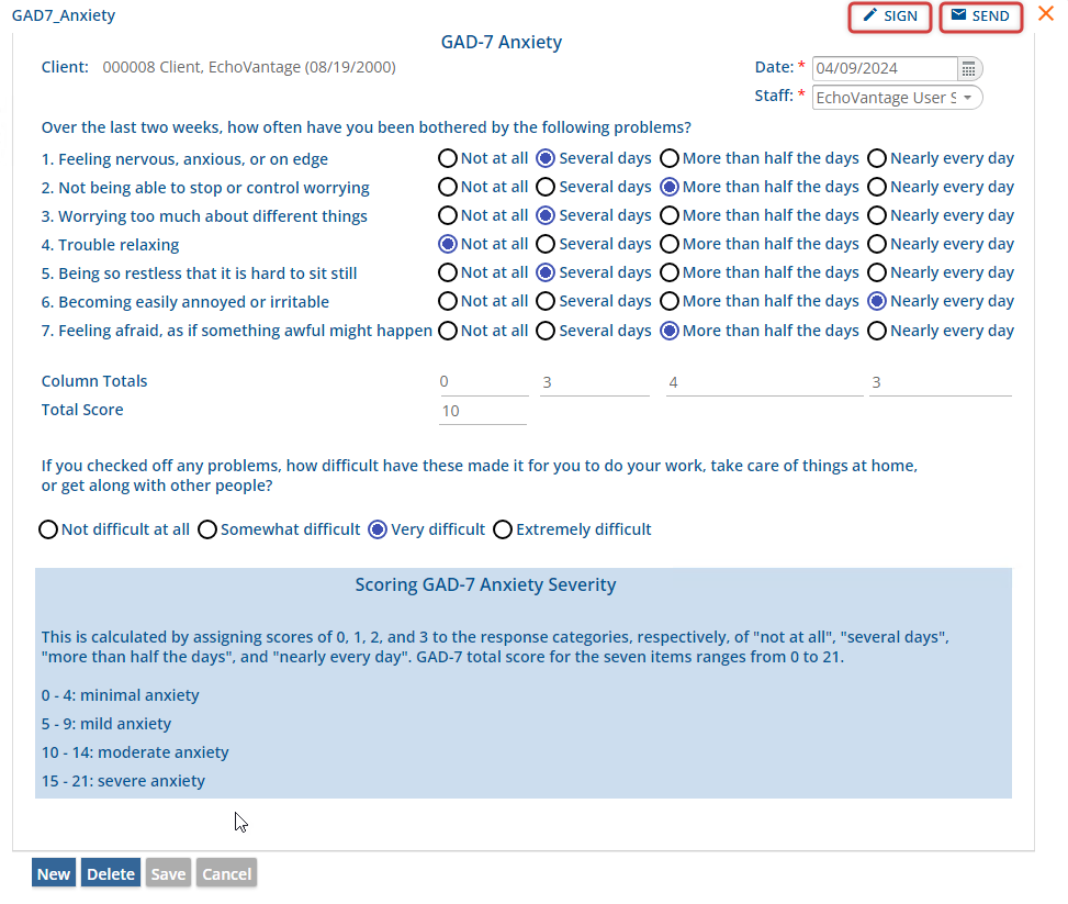 GAD-7 Anxiety Assessment (EchoVantage)